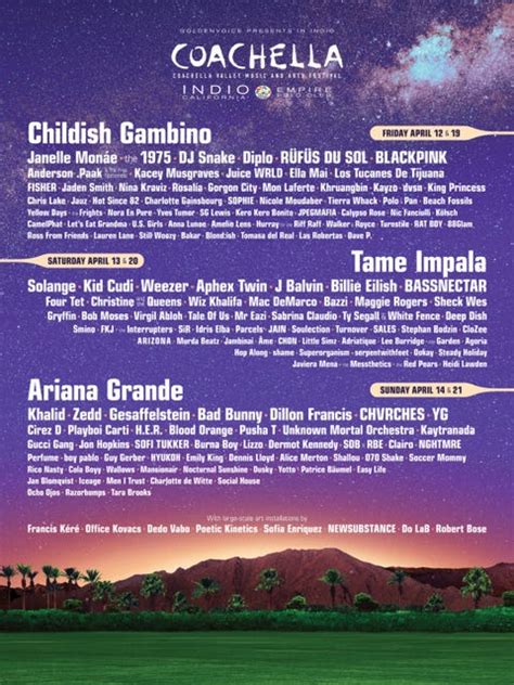 coachella 2019 lineup rumors|coachella music festival 2019.
